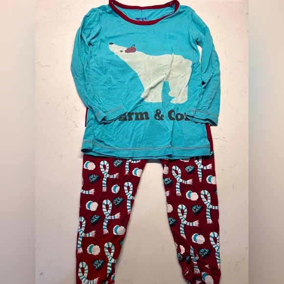 2t Kickee Pants Pajama Set - Picture 1 of 7